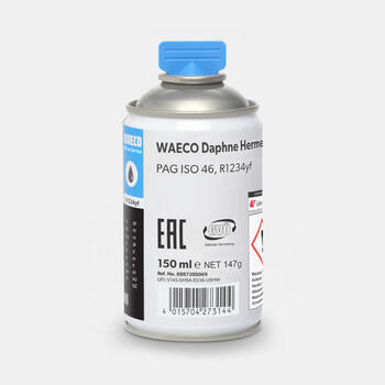 WAECO DHO R1234yf - DHO 1234yf PAG -öljy kylmäaineelle R1234yf, ISO 46, ammattikäyttöön tarkoitettu öljy, 150 ml