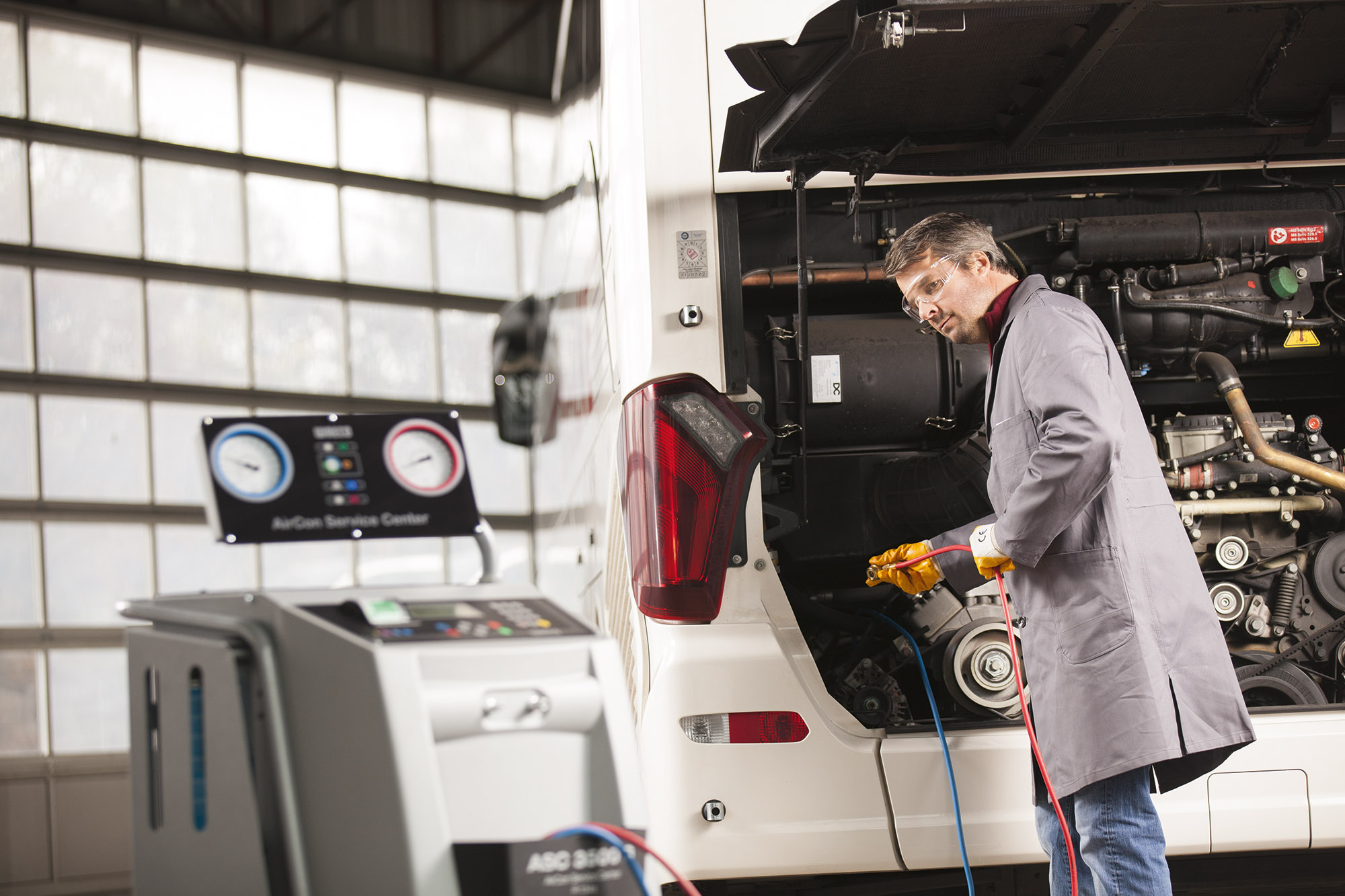 Adaptador de mantenimiento de aire acondicionado