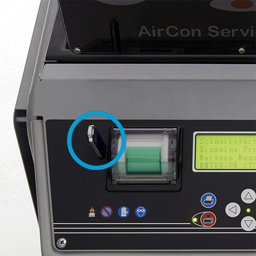 AC Service Station with USB Stick