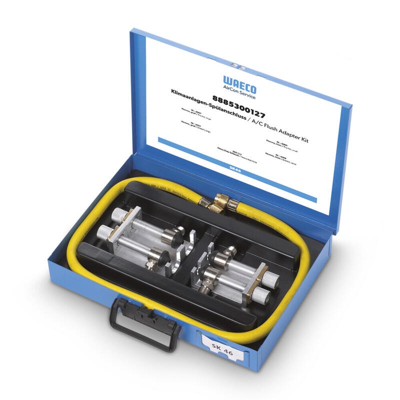 WAECO ADAPTFKIT A/C flush adapter kit III, 5 items