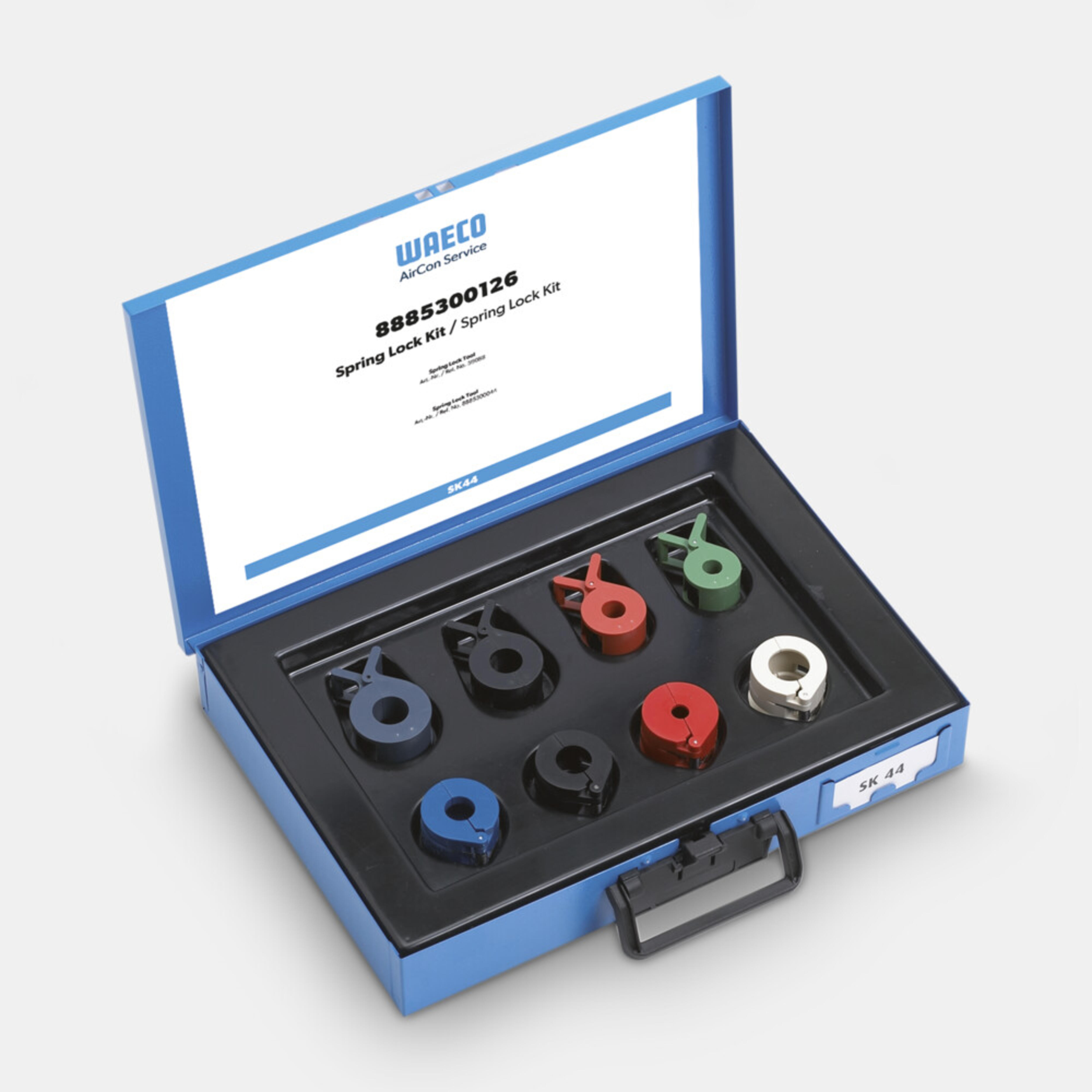 WAECO COMP-RKIT - SK44, spring lock repair and disconnect set, 8 items