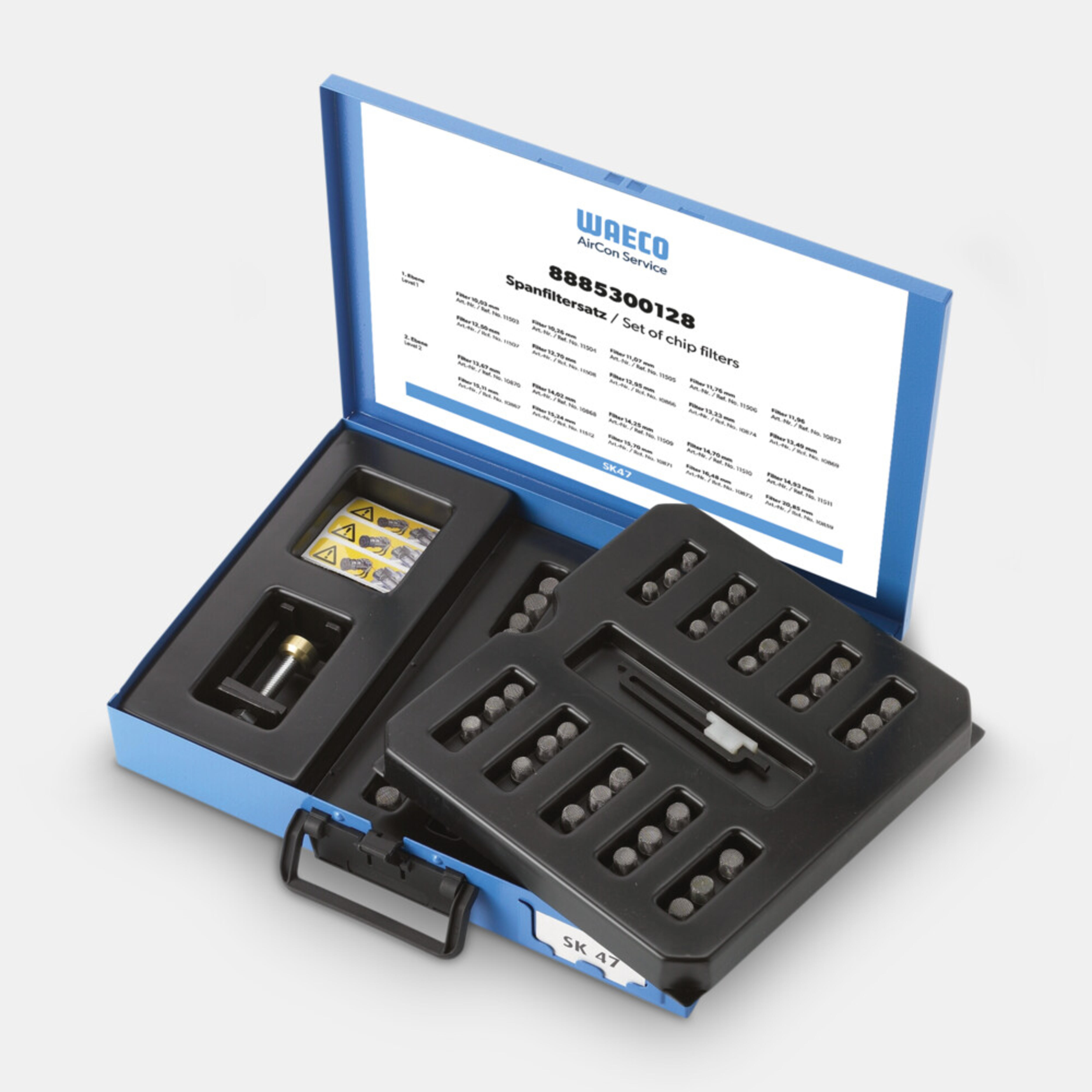 WAECO COMP-FLTRKIT - SK47, set of chip filters with tools