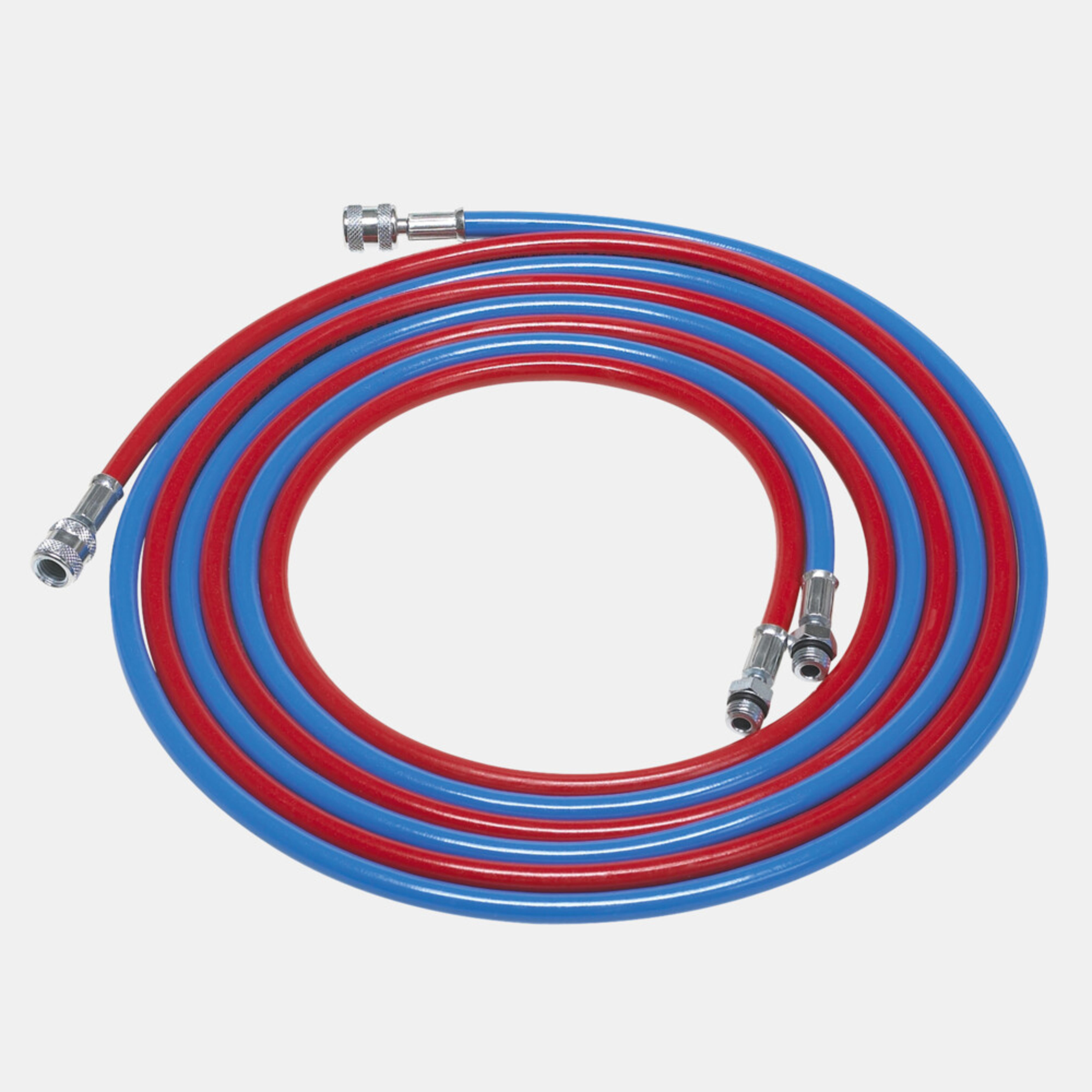 WAECO ASC-HS - Service hose 8 m, R134a, low-pressure, 1/2" ACME connection thread