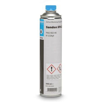 WAECO Sanden SPA2 - Aceite Sanden SPA2 PAG ISO 46 para R1234yf, sistema profesional de aceite, 500 ml
