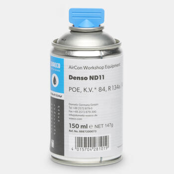 WAECO Denso ND 11 - Olio POE per R 134a e R 1234yf, Denso ND11, sistema olio professionale, 150 ml