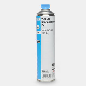 WAECO DHO PS-F - DHO PS-F PAG-öljy kylmäaineelle R134a, ISO 46, ammattikäyttöön tarkoitettu öljy, 500 ml