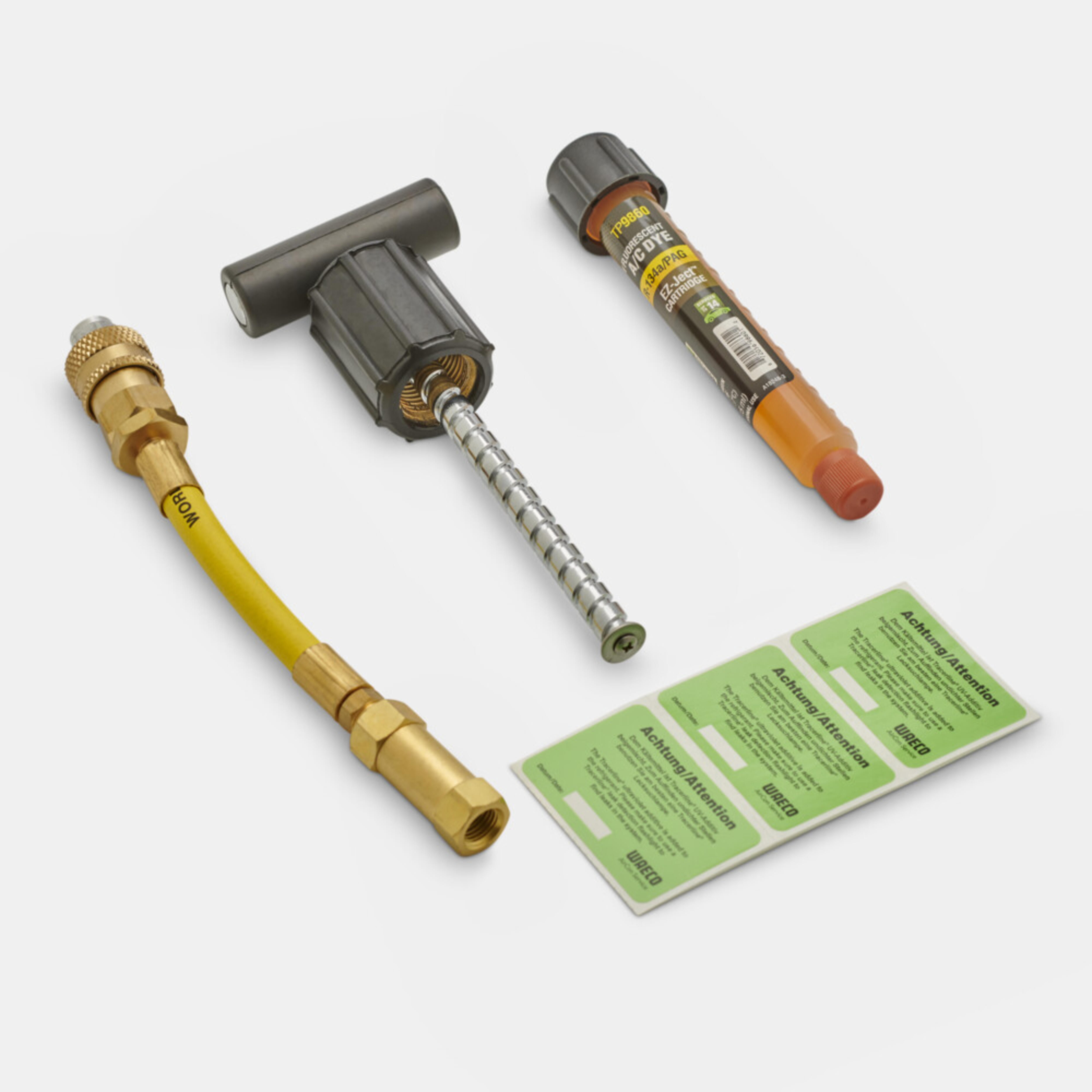 WAECO UV-DETECT - Pompe manuelle pour la charge d’additifs de détection de fuites, R134a