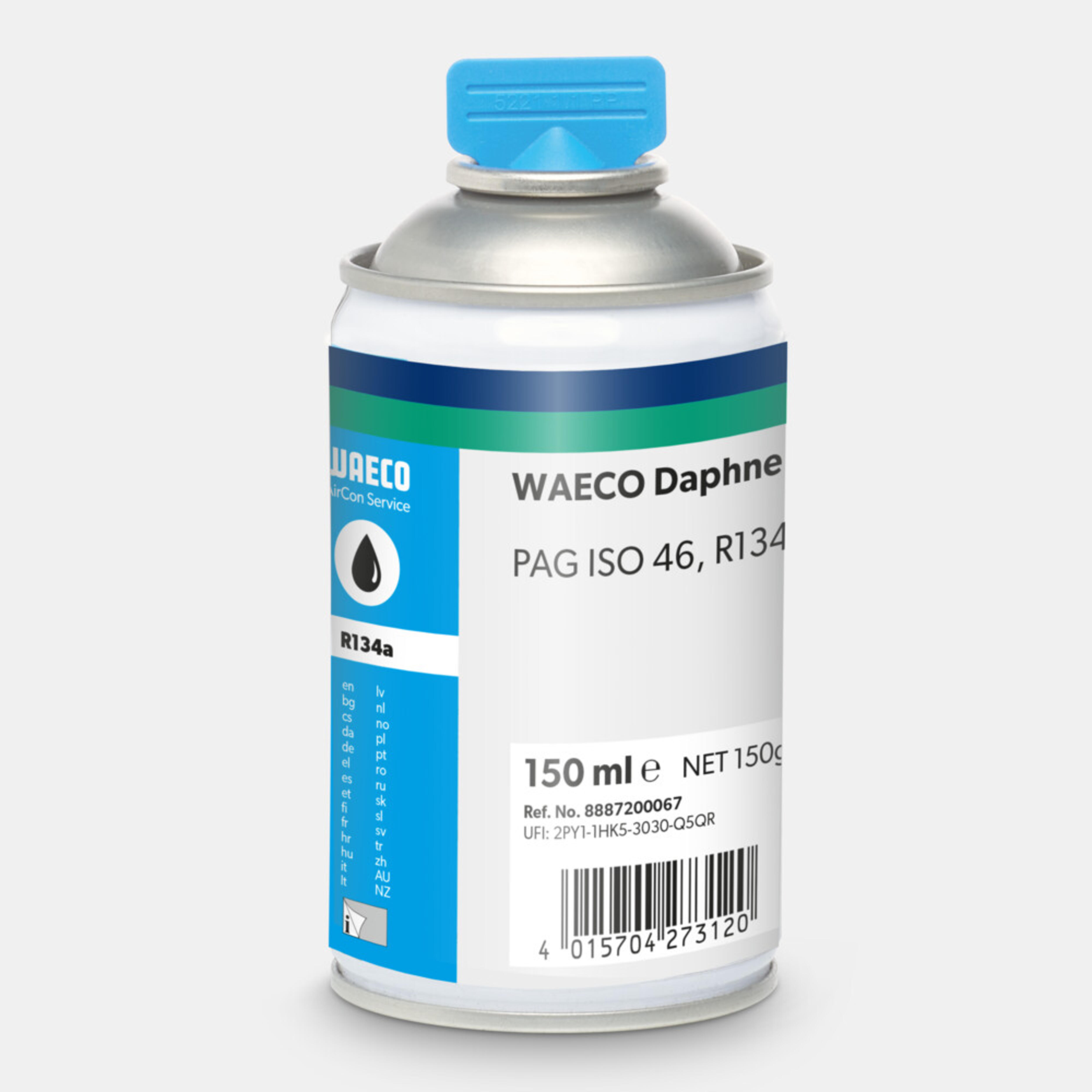 WAECO DHO PS - DHO PS PAG olaj ISO 46 R134a-hoz, profi olajrendszer, 150 ml