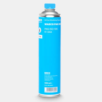 WAECO PAG ISO 100 - PAG-olie ISO 100 voor R134a, Profi-oliesysteem, 500 ml