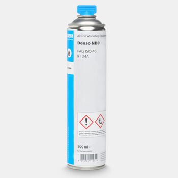 WAECO Denso ND 8 - Huile PAG Denso ND8 ISO 46 pour R134a, système d’huile Profi, 500 ml