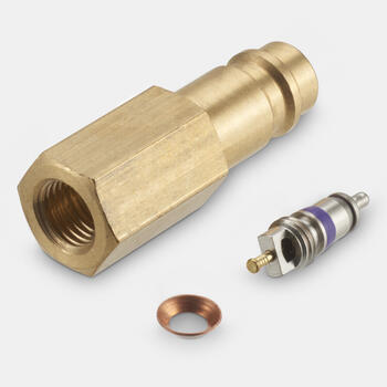WAECO COMP-ADAPT - Connection adapter from 1/4" SAE to low-pressure R1234yf