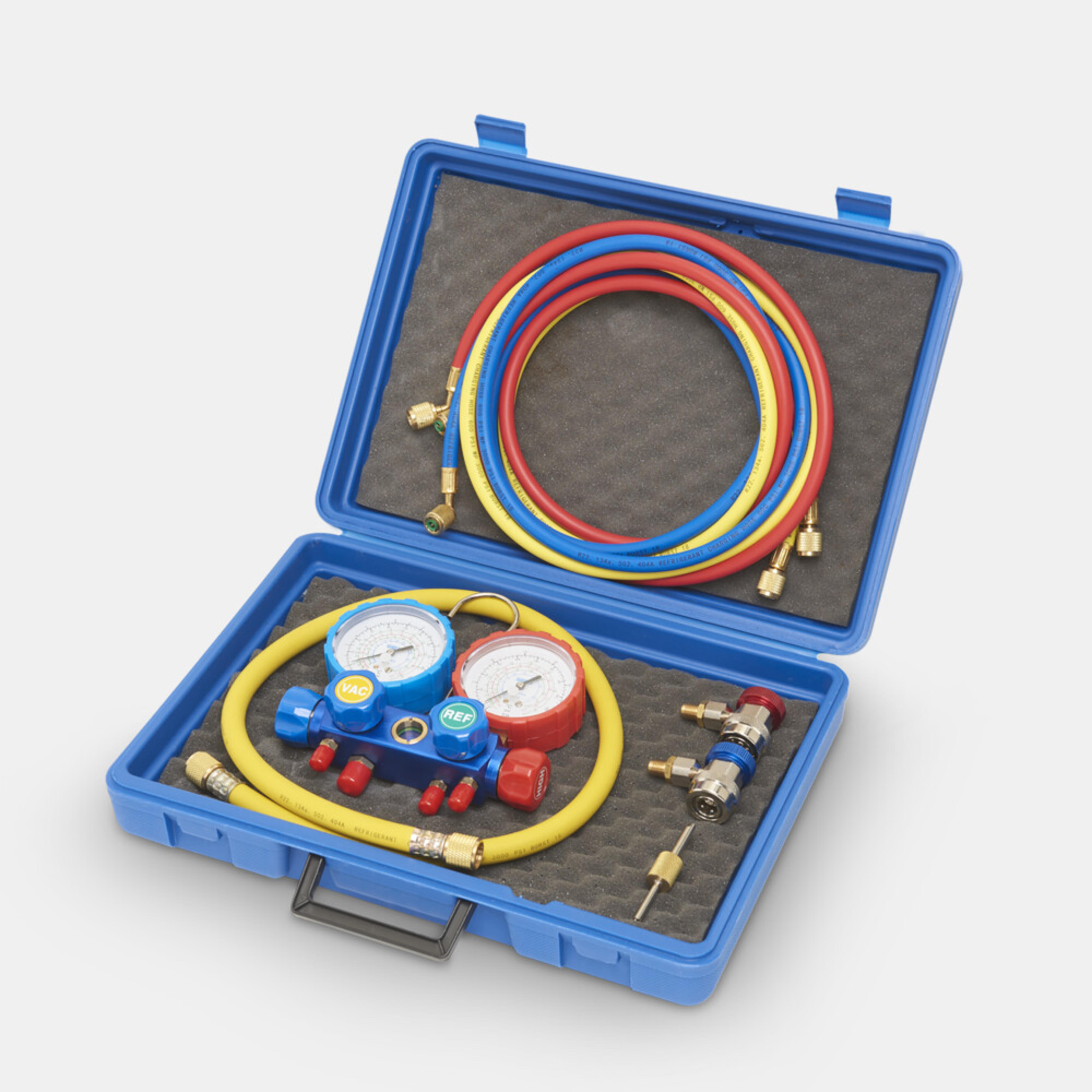 WAECO ACT-MNFLD - 4-way manifold R134a, R404A, R407C, R22