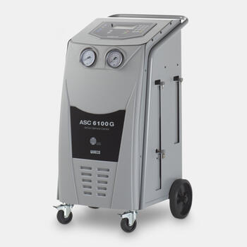 WAECO ASC 6100 G - Unidade de manutenção de ar condicionado, certificação quadrupla, 9 kg