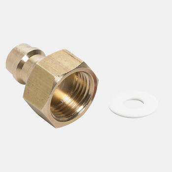 WAECO COMP-ADAPT - Connection adapter with seal, for R134a refrigerant bottle